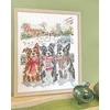 Bothy Threads Cross stitch kit "While Shepherds Watched" XHD146 26 xx 34 cm