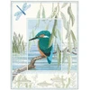 Bothy Threads Cross stitch kit "Wildlife - Kingfisher" DWWIL1 26.9x34.2 cm