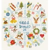 Bothy Threads Kryželiu siuvinėjimo rinkinys "Countdown To Christmas" XBD22 27x29 cm