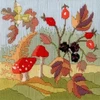 Bothy Threads Long Stitch Kit "Long Stitch Seasons - Autumn" DWLSS03 20x20 cm