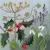 Bothy Threads Long Stitch Kit "Long Stitch Seasons - Winter" DWLSS04 20x20 cm