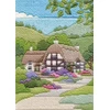 Bothy Threads Long Stitch Kit "Long Stitch Seasons - Summer Cottage" DW14MLS10 24x17 cm