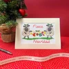 Bothy Threads Cross stitch "Christmas Card - Fleece Navidad" XMAS92 16x10 cm
