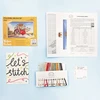 Bothy Threads Cross stitch kit "Cracking" HOlidays!" XWG6 33x21 cm