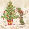 Bothy Threads Cross stitch kit "Decorating Double Act" XSS25 26x26 cm