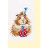 Bothy Threads Cross stitch kit "Greeting Card - Guinea Be A Great Day" XGC38-TP 10x16 cm