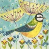 Bothy Threads Embroidery kit "Mėlyna Tit" ELH6 16x16 cm