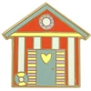 Bothy Threads Needle Minder "Beach Hut" XA73 3.5x3.5 cm