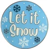 Bothy Threads Needle Minder "Let It Snow" XA30 4x4 cm