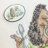 Bothy Threads Needle Minder "One leaf or two" XA40 4x3 cm