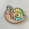 Bothy Threads Needle Minder "Rainbow Snail" XA22 4x3 cm