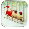 Bothy Threads Needle Minder "Santa's Sled Squad" XA78 4x4 cm