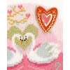Bothy Threads Needle Minder "Scandi Heart" XA84 4x3.5 cm