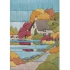 Bothy Threads Siuvinėjimo rinkinys "Long Stitch Seasons - Rudens Pasivaikščiojimas" BT-DW14MLS23 24x17 cm
