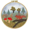 Bothy Threads Veltinio siuvinėjimo rinkinys "Miško pasivaikščiojimas" BT-EFE8 15x15 cm