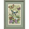 Dimensions Groves Of Thame Siuvinėjimo kryželiu rinkinys Gold Collection Butterfly Forest 25,4x40,6 cm D35223