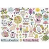 Letistitch Kryželiu siuvinėjimo rinkinys "Spring Sampler" 38x27cm SLETIL9937