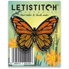 Letistitch Magnetinis adatų laikiklis siuvinėjimui „Autumn Butterfly“, 40 x 30 mm