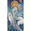 Letistitch Siuvinėjimo kryželiu rinkinys "Žiemos deivė" 36x19 cm LI57-00