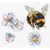 Letistitch Kryželiu siuvinėjimo rinkinys "Furry Bumblebee" 16x14cm SLETIL8820