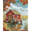 Letistitch Kryželiu siuvinėjimo rinkinys Ankstyvas ruduo 21x26cm SLETIL8220