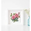 Letistitch Kryželiu siuvinėjimo rinkinys "Rožinis žiedas" 22x23cm SLETIL8093