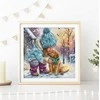 Letistitch Siuvinėjimo kryželiu rinkinys "Geriausi draugai" 28x27cm SLETIL9925