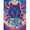 Letistitch Siuvinėjimo kryželiu rinkinys "Vilko magija" 21 x 29 cm SLETIL9976