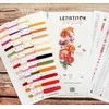 LetiStitch luca S Poppy 35x22 cm SLETIL8075