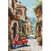 luca S Kryželiu siuvinėjimo rinkinys. „Italija gėlių kvapuose“ 32 x 48 cm SBU5095