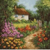 luca S Skaičiuojamas kryželiu rinkinys "Kaimo namas" 30x30cm SBU5029
