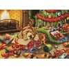 luca S Kryželiu siuvinėjimo rinkinys „Santa’s Little Troublemaker“ 44x32cm SBU5079
