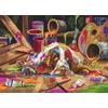 luca S Skaičiuojamas kryželio siuvinėjimo rinkinys "Puppy Picasso" 40x29cm SB2415