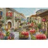luca S Kryželiu siuvinėjimo rinkinys Fiori Caffes 52x35cm SBU5080