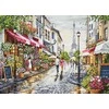 luca S Siuvinėjimo rinkinys „Paryžiaus gėlių parduotuvė“ 48 x 35 cm SBU5107