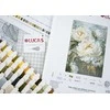 luca S Petit Point rinkinys - Pavasario šviesos bijūnai 18x25cm SG715