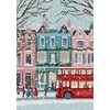 LetiStitch luca S Kryželio rinkinys Londono sniegas 19x27cm SLETIL9919