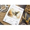 luca S Ristinukai "Petit Point Kit Golden Flight" 21 x 16 cm SG730
