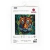 luca S Kryželiu siuvinėjimo rinkinys „Tiger of the Jungle“ 27x27cm SBU5048