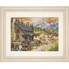 luca S Kryželiu siuvinėjimo rinkinys „Log Cabin General Store (mažo formato versija)“ 30.5x22 cm SBU5020