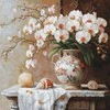 luca S Kryželiu siuvinėjimo rinkinys „Orchidėjos elegancija“ 32x32cm SB714