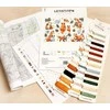 LetiStitch luca S Kryželiu siuvinėjimo rinkinys "Foxy New Year" 39x27cm SLETIL8802
