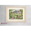 luca S Kryželių siuvinėjimo rinkinys Cottage Garden 46x32 cm SB2412