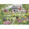 luca S Kryželių siuvinėjimo rinkinys Cottage Garden 46x32 cm SB2412