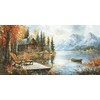 luca S Kryželiu siuvinėjimo rinkinys „Auksinio sezono atgarsiai“ 70x35cm SB716