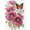 luca S Siūlų kryželiu rinkinys Anemonų kvapas 20x30 cm SB7037