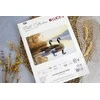 luca S Cross Stitch Kit "Rudens atspindžiai" 27 x 18 cm SB728