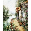 luca S Petit Point rinkinys "Prie upės" SG581
