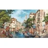 luca S Skaičiuojamas kryželiu siuvinėjimo rinkinys „San Polo gatvės“ 39x23 cm SG589