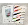 LetiStitch luca S Kryželių siuvinėjimo rinkinys "Žiemos katė" 19x28cm SLETIL8997